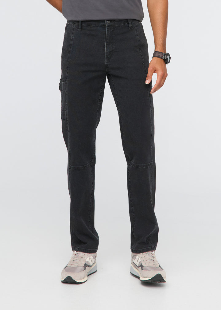 Duer Stretch Canvas 7 Pocket Pant - Black