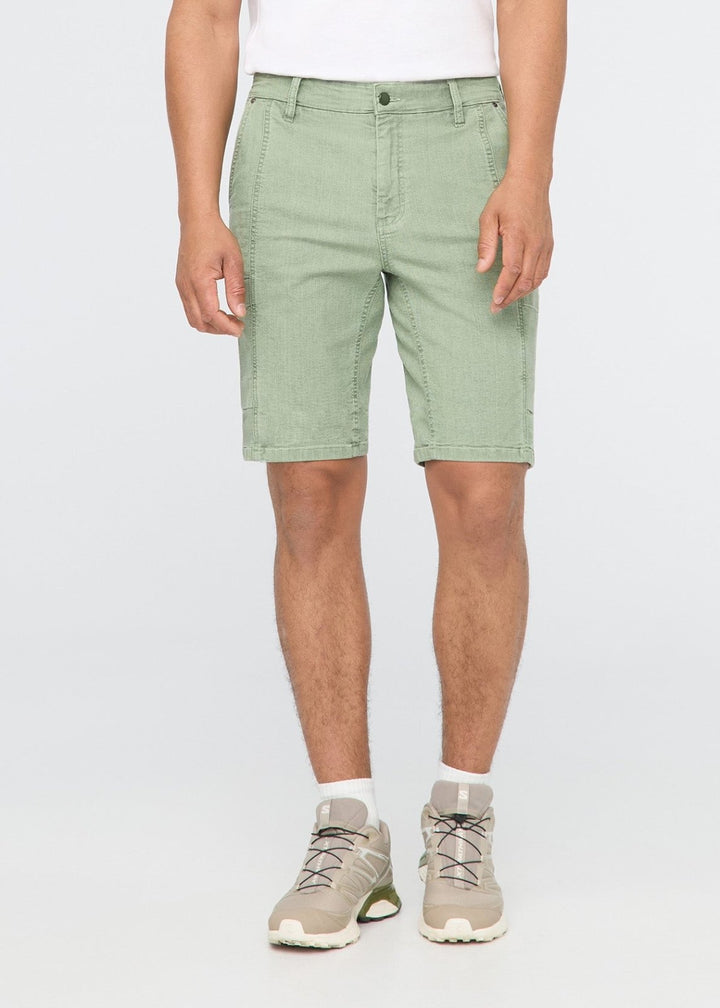 Duer Stretch Canvas Cargo Short - Light Pine