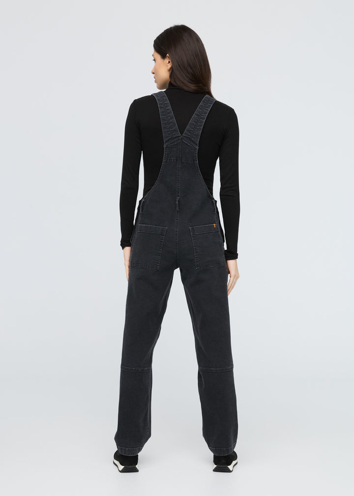 Duer Stretch Canvas Overall - Black