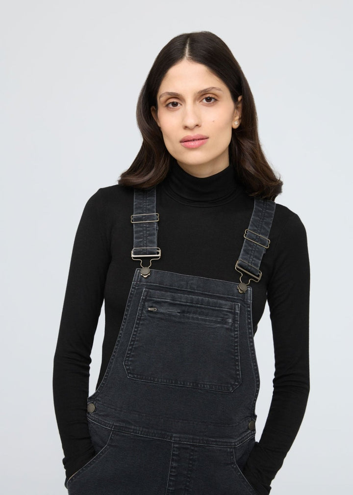 Duer Stretch Canvas Overall - Black