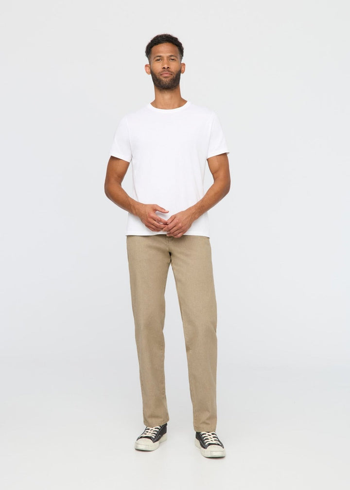 duer Stretch Canvas Relaxed Straight Chino - Tan