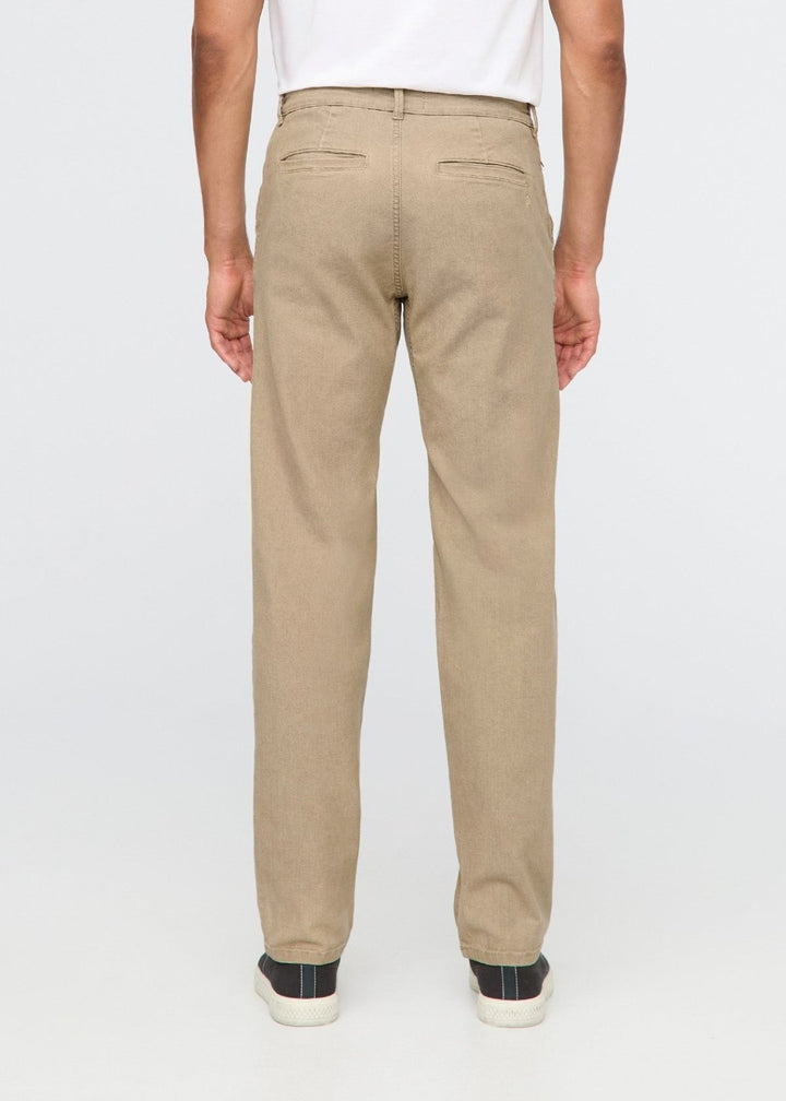 Duer Stretch Canvas Relaxed Straight Chino - Tan