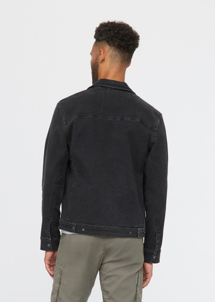 Duer Stretch Canvas Utility Jacket - Black