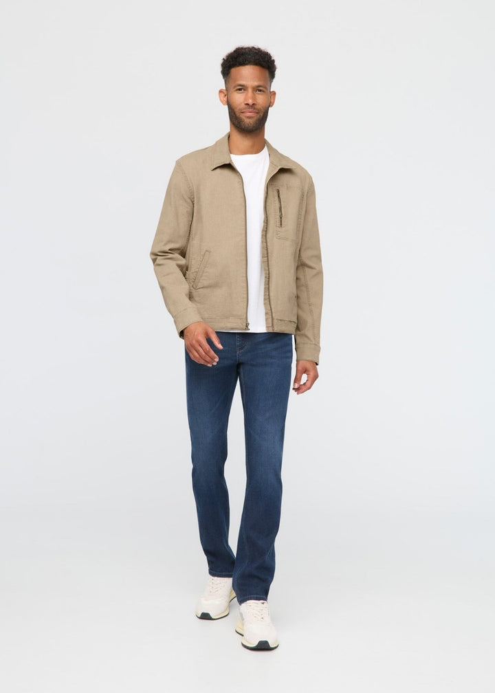 Duer Stretch Canvas Utility Jacket - Tan