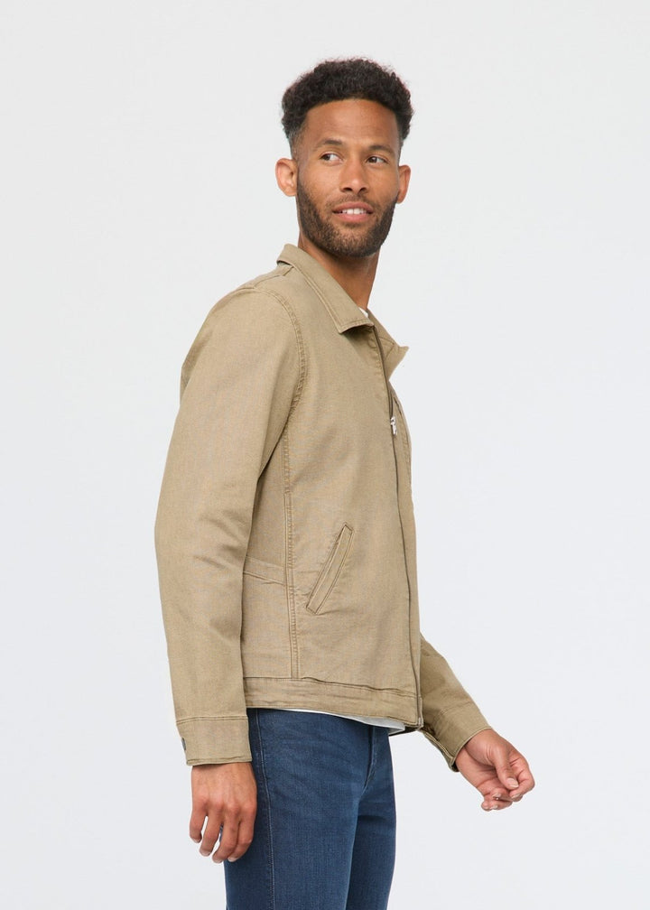 Duer Stretch Canvas Utility Jacket - Tan