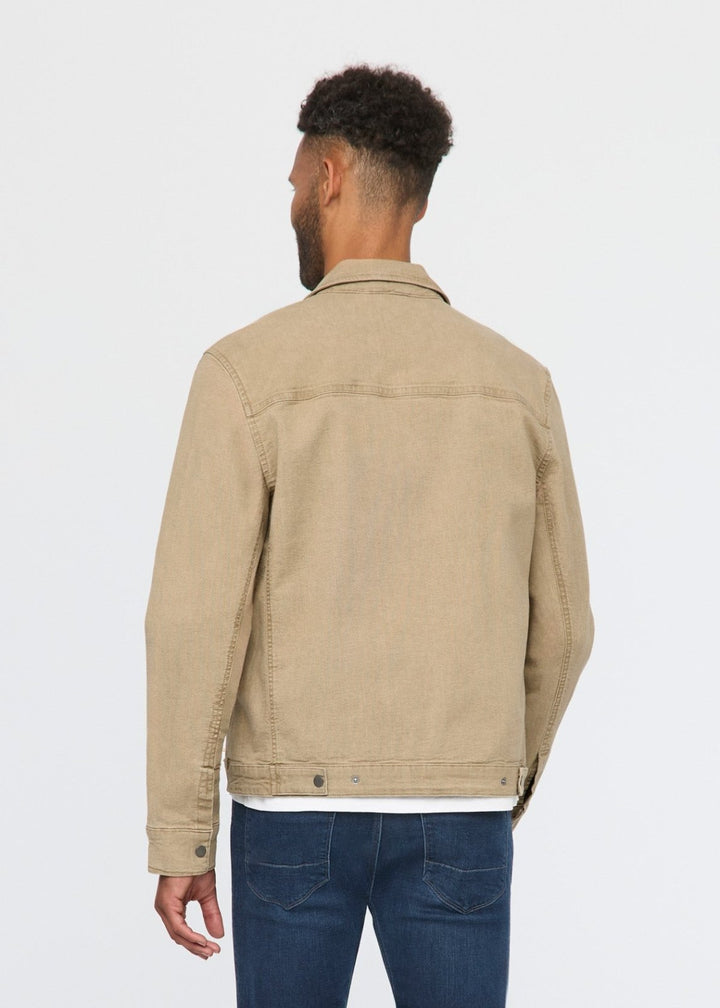 Duer Stretch Canvas Utility Jacket - Tan