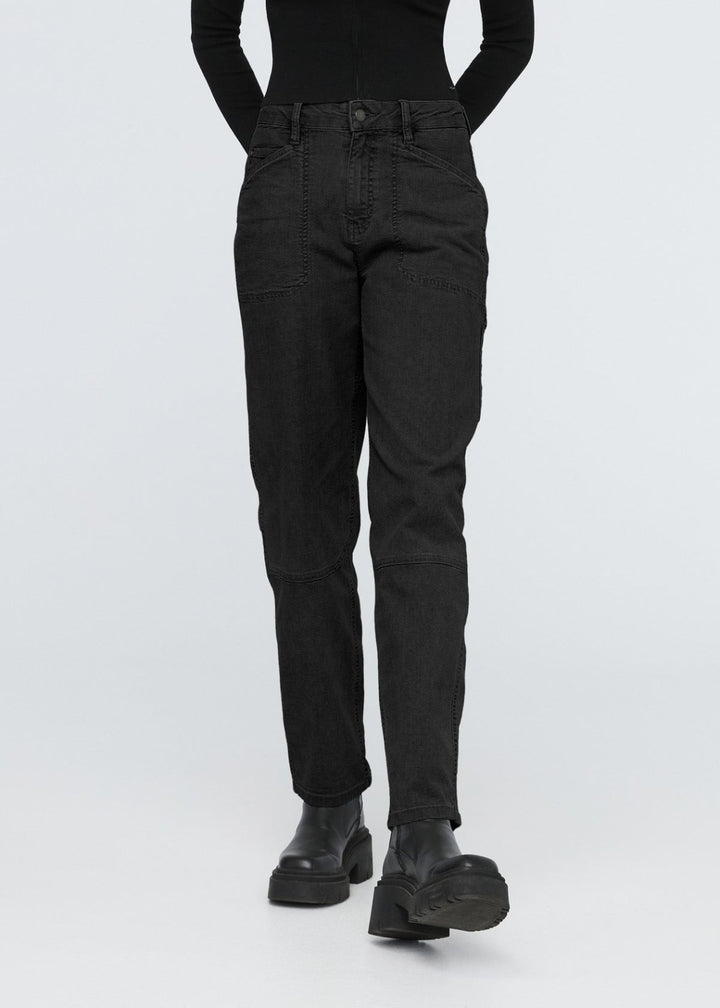 Duer Stretch Canvas Utility Pant - Black