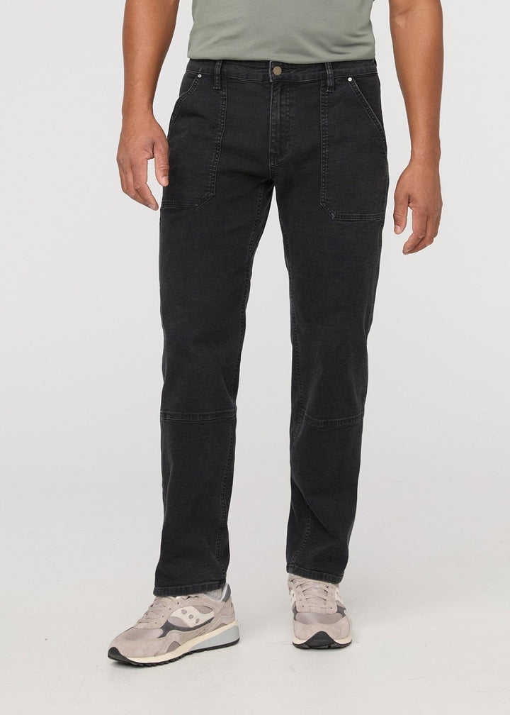 Duer Stretch Canvas Utility Pant - Black