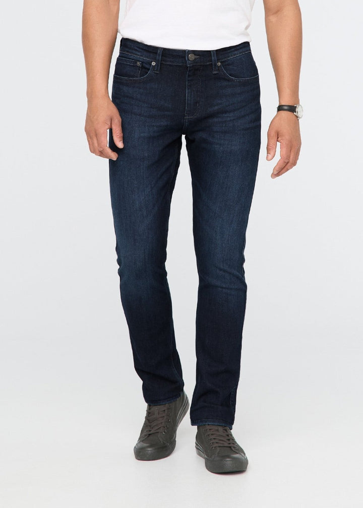 Duer Tech Fleece Denim Relaxed Taper - Dark Indigo