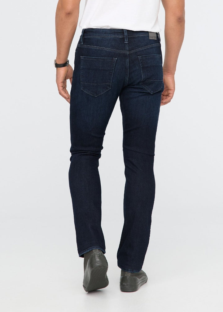 Duer Tech Fleece Denim Relaxed Taper - Dark Indigo