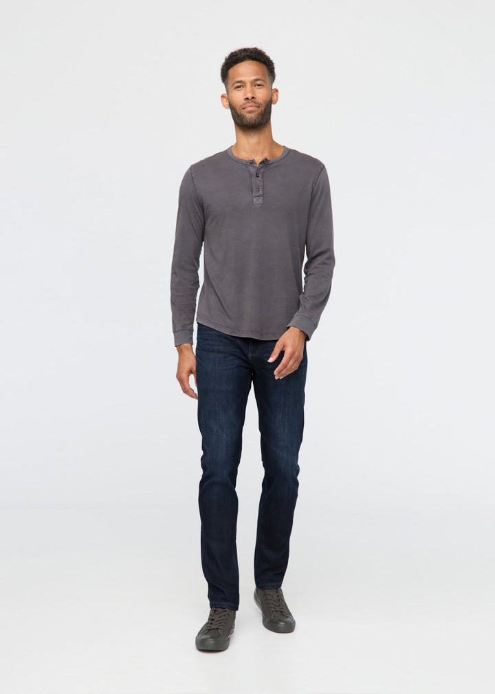 duer Tech Fleece Denim Slim - Dark Indigo