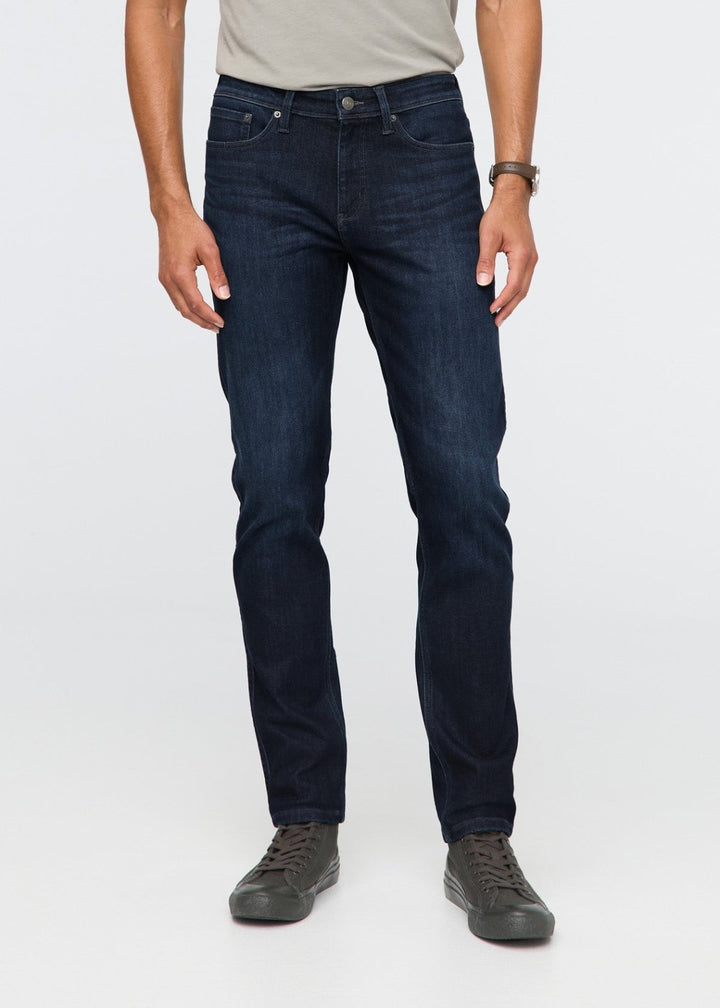 Duer Tech Fleece Denim Slim - Dark Indigo