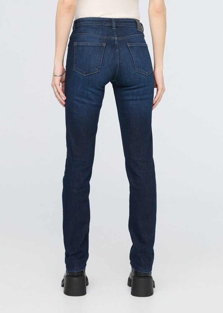 Duer Tech Fleece Denim Slim Straight - Dark Indigo