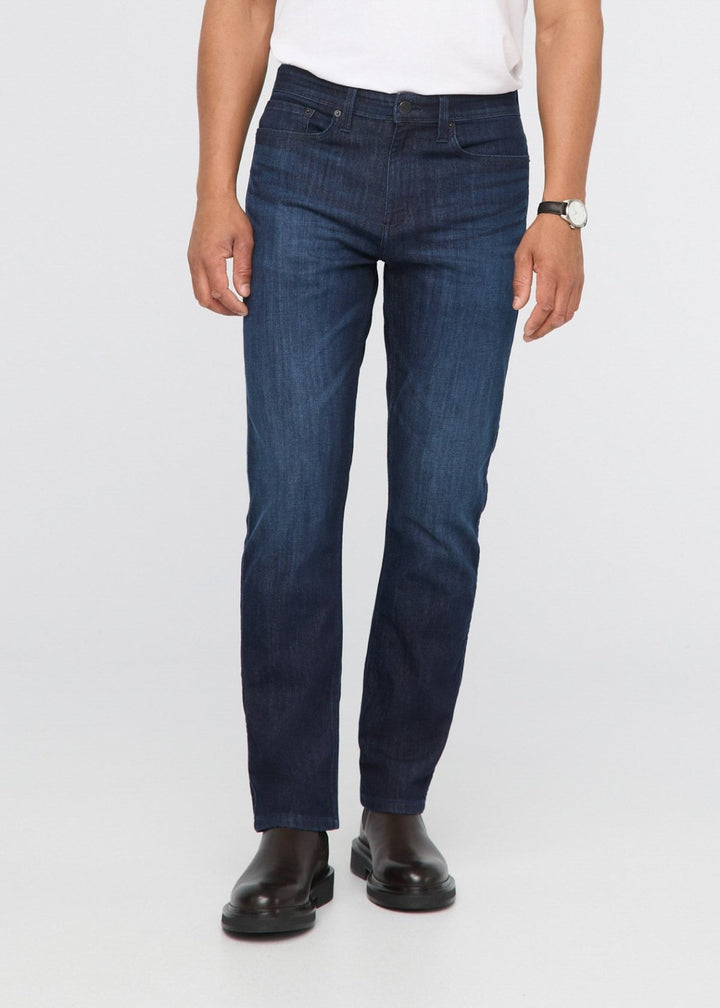 Duer Performance Denim Athletic Straight - Modern Dark Indigo