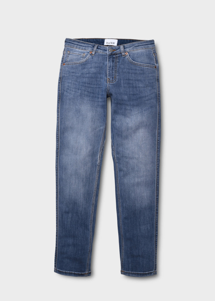 Duer Performance Denim Girlfriend - Vintage Light Stone