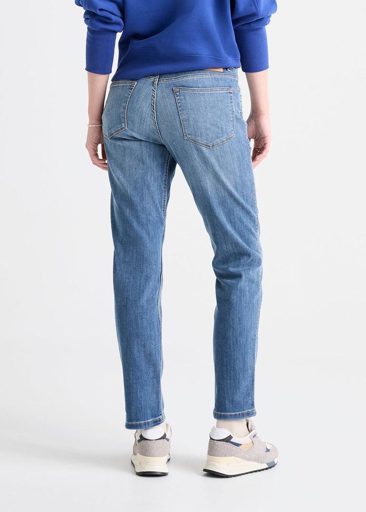 Duer Performance Denim Girlfriend - Vintage Light Stone