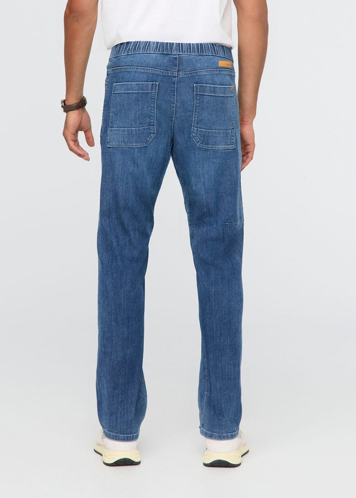 Duer Performance Denim Lite Essential Pant - Haze Indigo