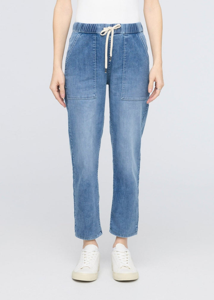 Duer Performance Denim Lite Harbour Pant - Light Stone