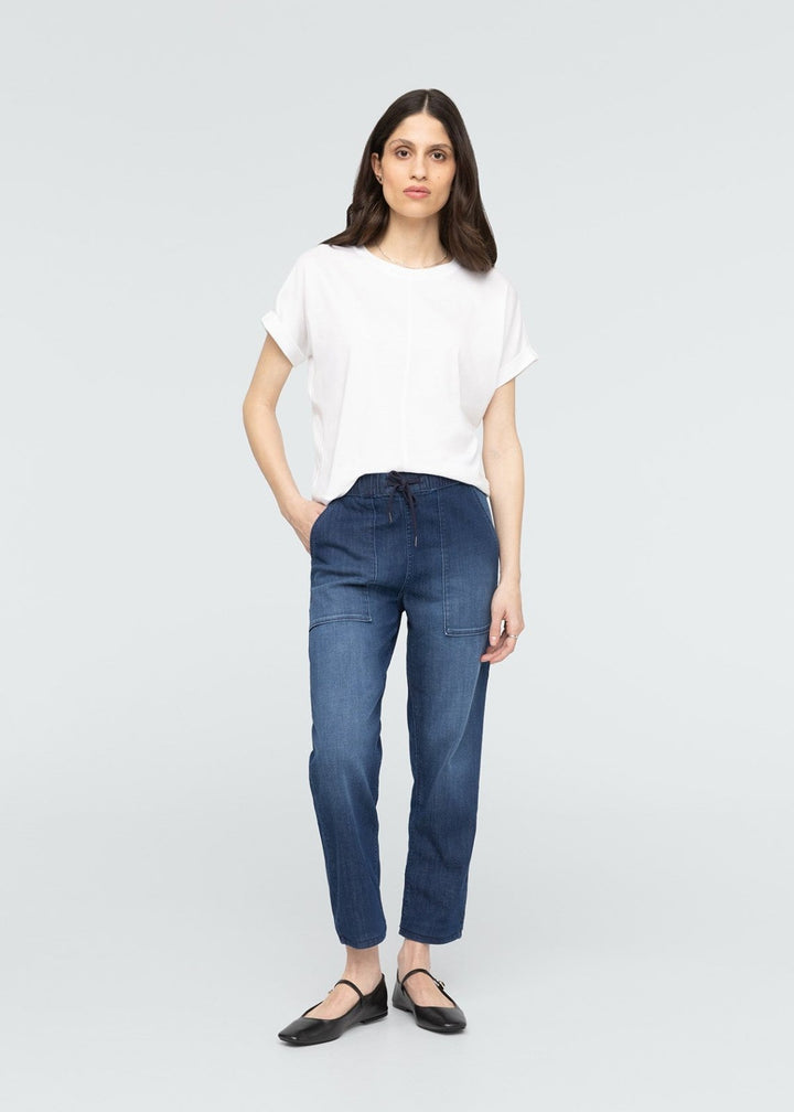 duer Performance Denim Lite Harbour Pant - Stone Wash
