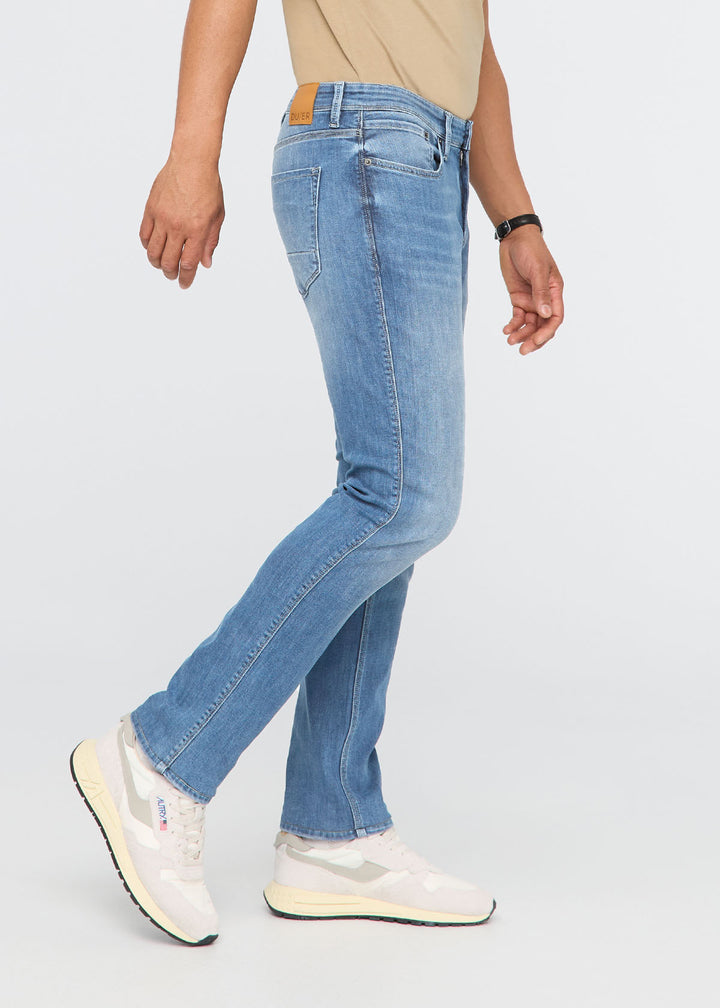 Duer Performance Denim Relaxed Taper - Vintage Seaside