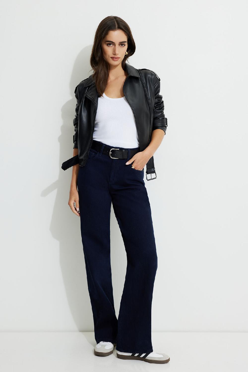 Dynamite Camisole Côtelée à Encolure échancrée Hallie