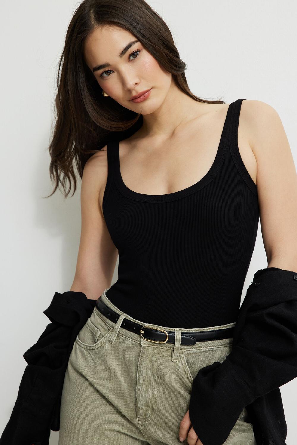 Dynamite Ceinture Très Mince En Faux Cuir à Boucle Ovale