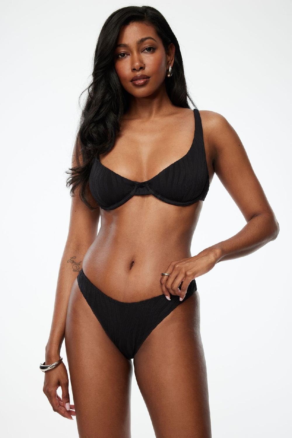 Dynamite Bas De Bikini Brésilien Boomerang Texturé