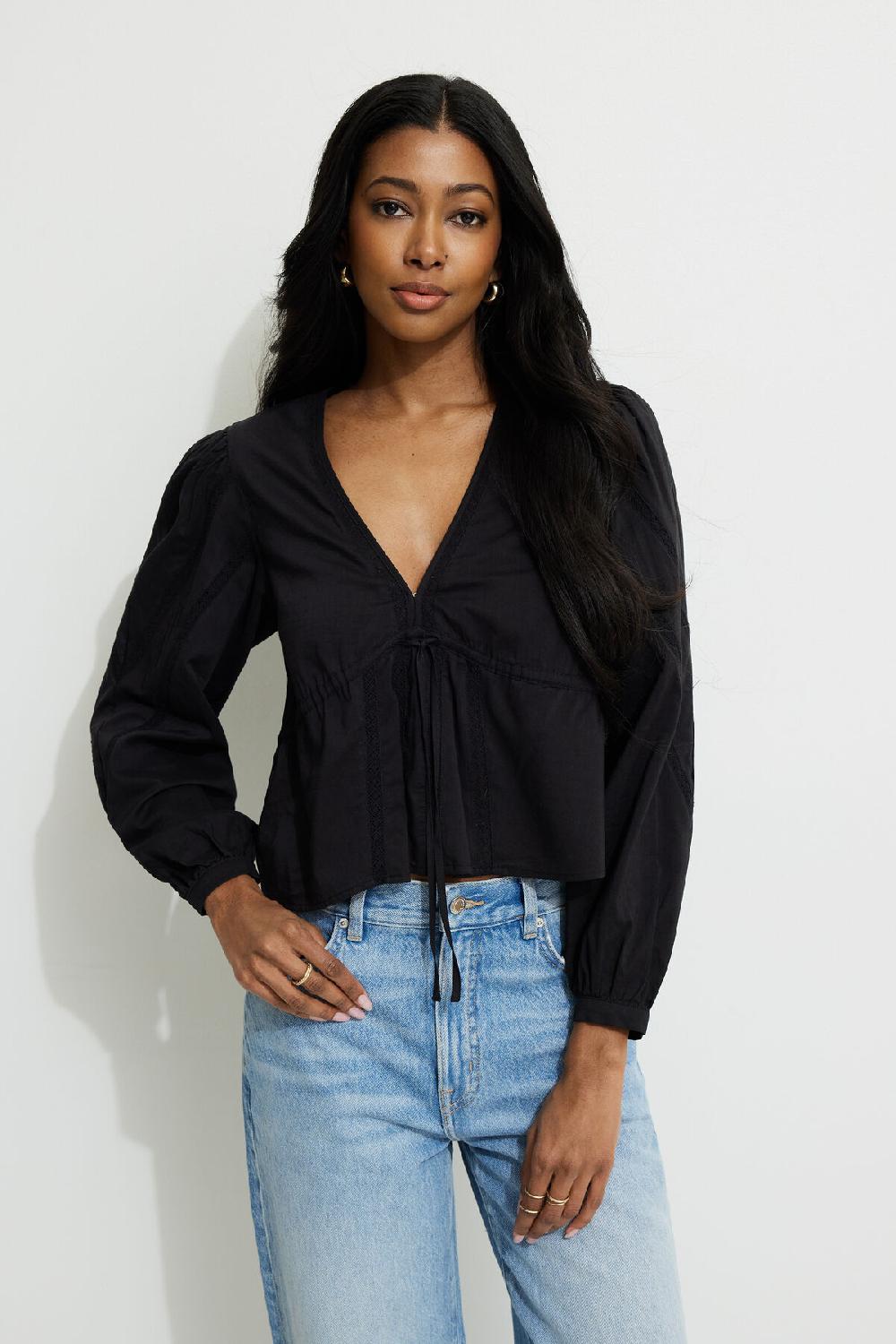 dynamite Blouse à manches bouffantes