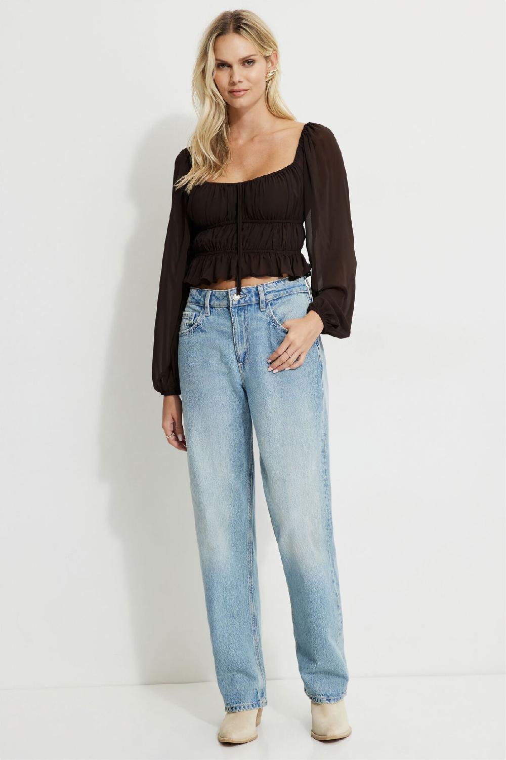 Dynamite Blouse Marilena Nouée à L’avant