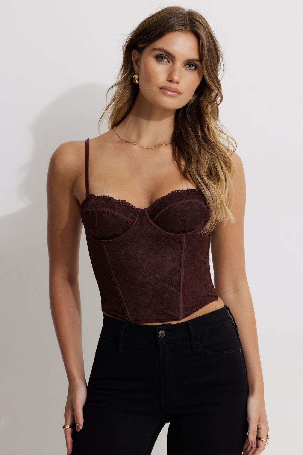 dynamite Bustier en dentelle Karolina