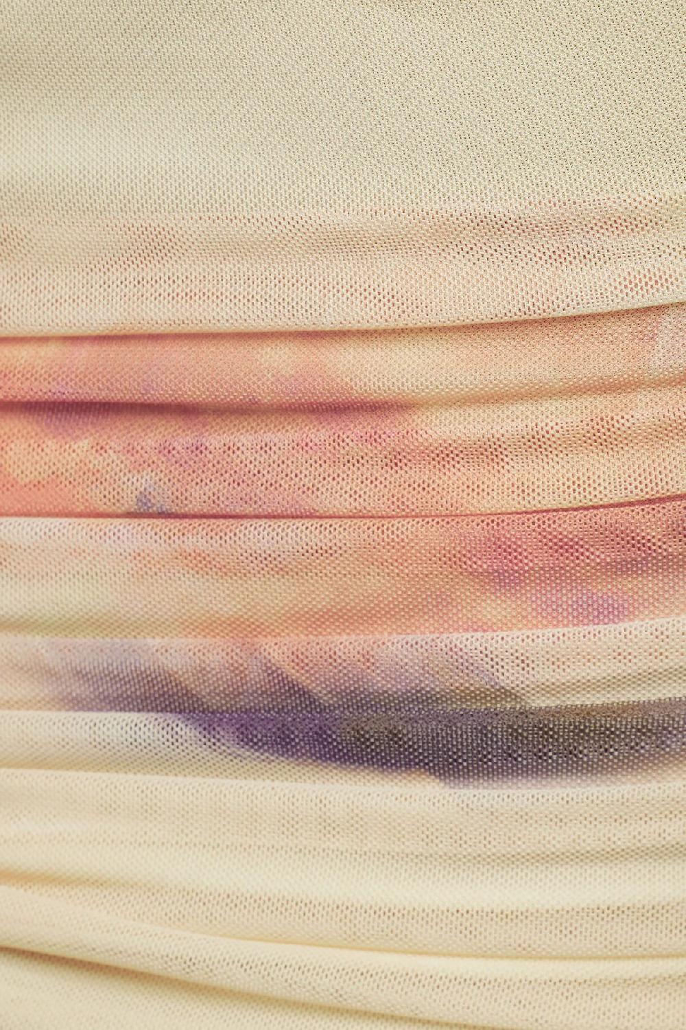 Dynamite Bustier Froncé En Maille Salma