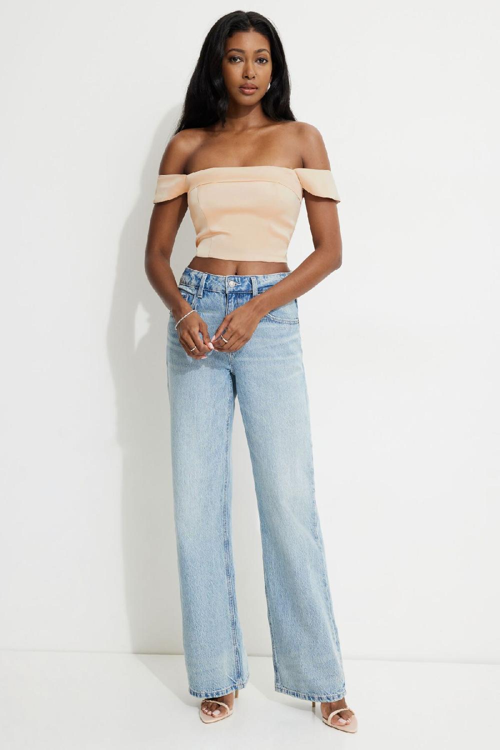 Dynamite Cami à épaules Dégagées En Satin