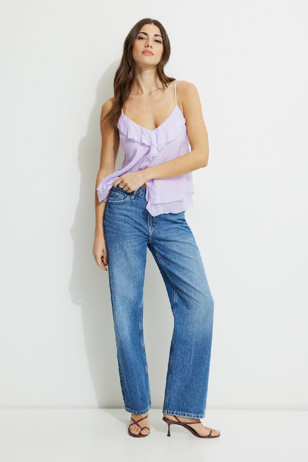 Dynamite Camisole à Volants Clover