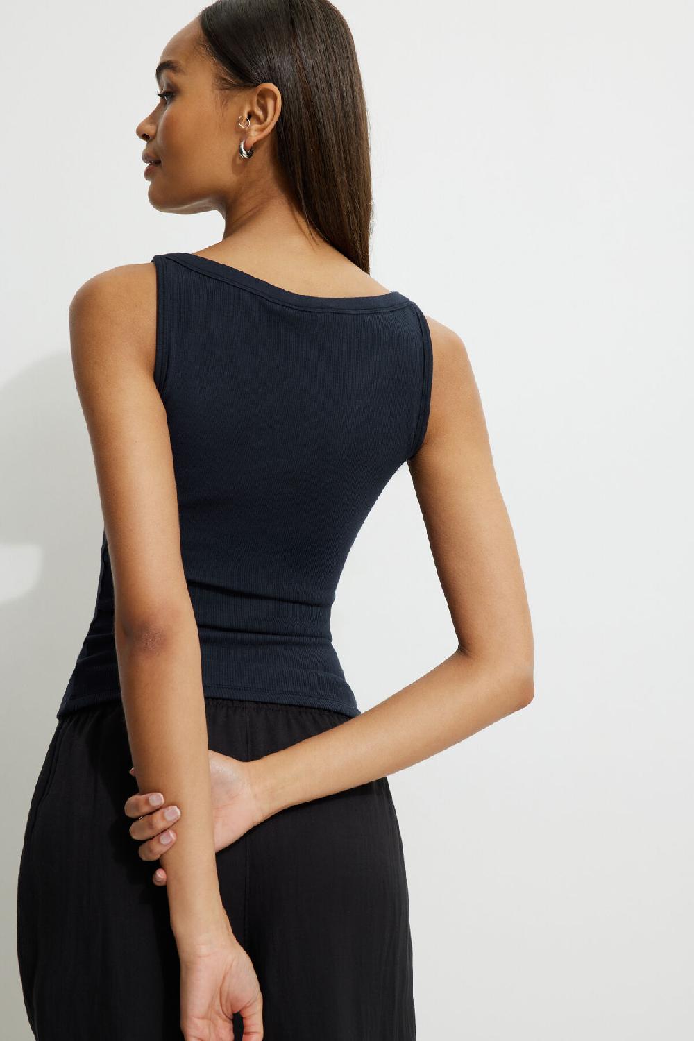 Dynamite Camisole Côtelée Nola