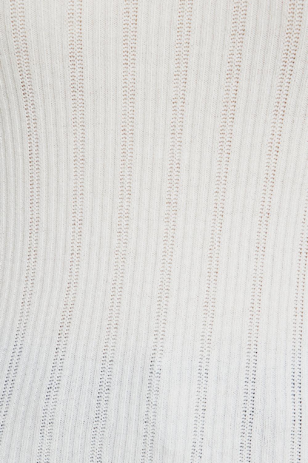 Dynamite Camisole En Pointelle à Col échancré