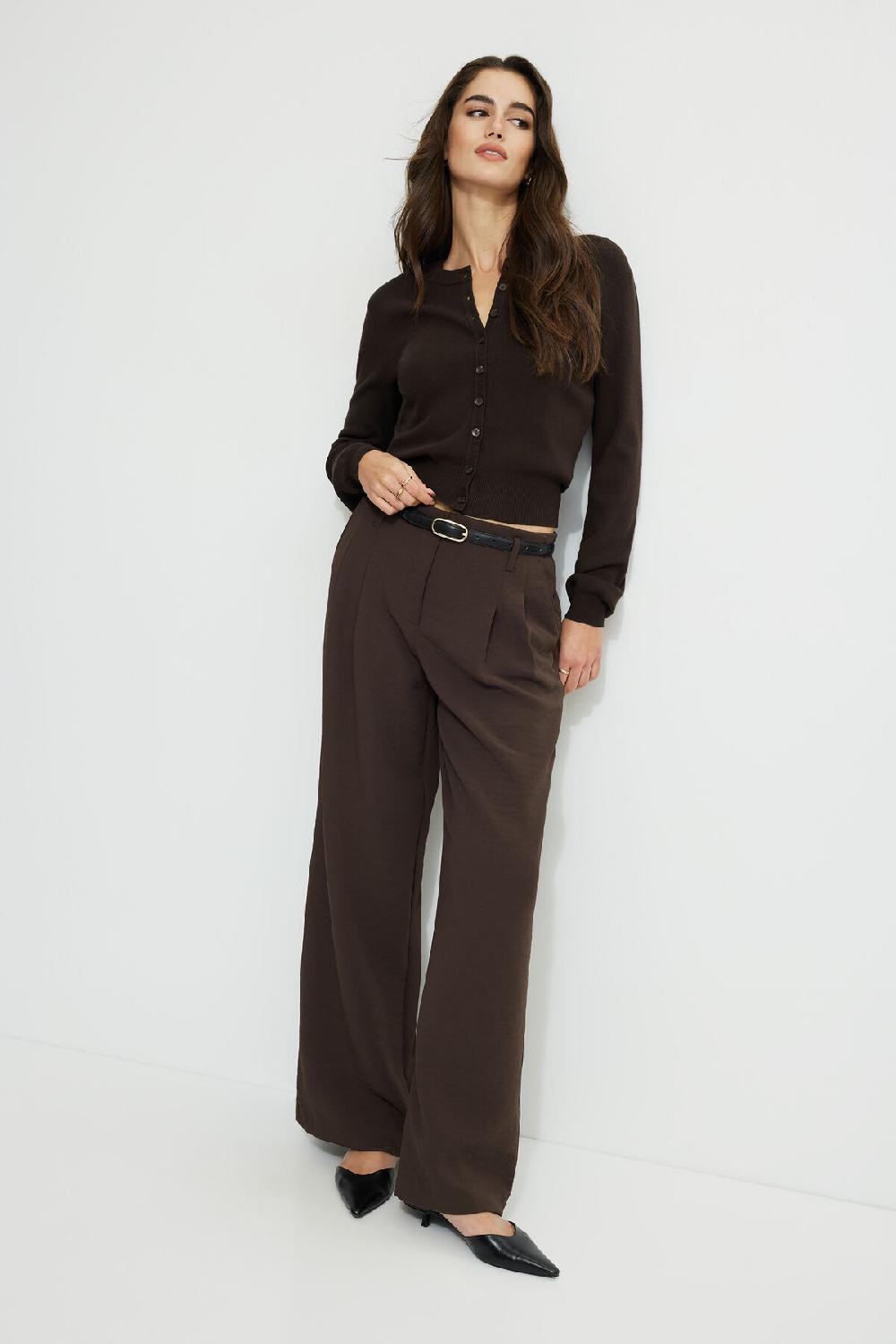 Dynamite Cardigan à Col Rond Rebecca