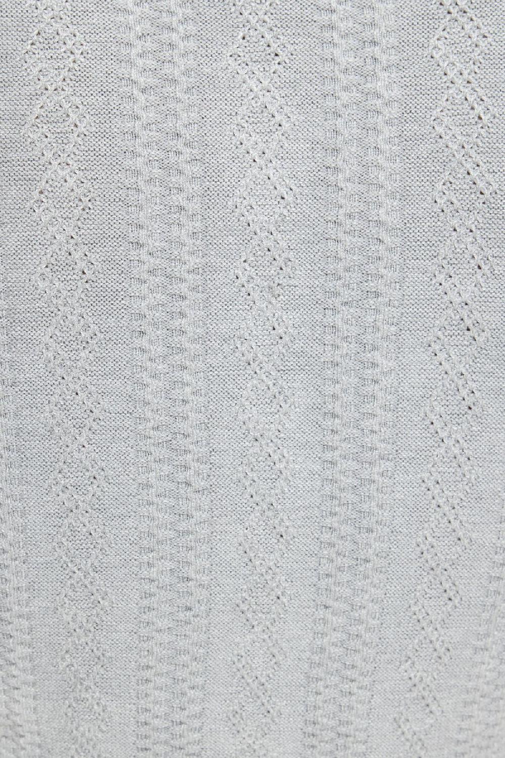 Dynamite Cardigan à Mailles Torsadées