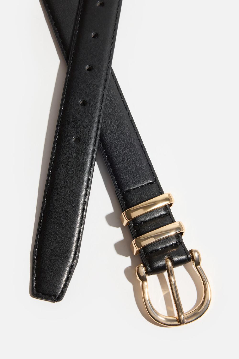 Dynamite Ceinture En Faux Cuir Classique
