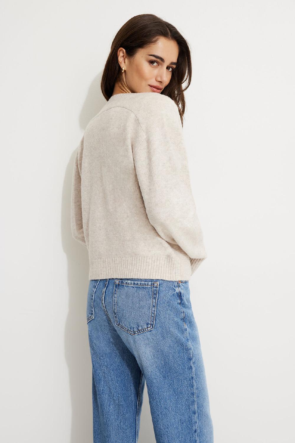 Dynamite Chandail à Col En V Heavenlyarnᴹᶜ