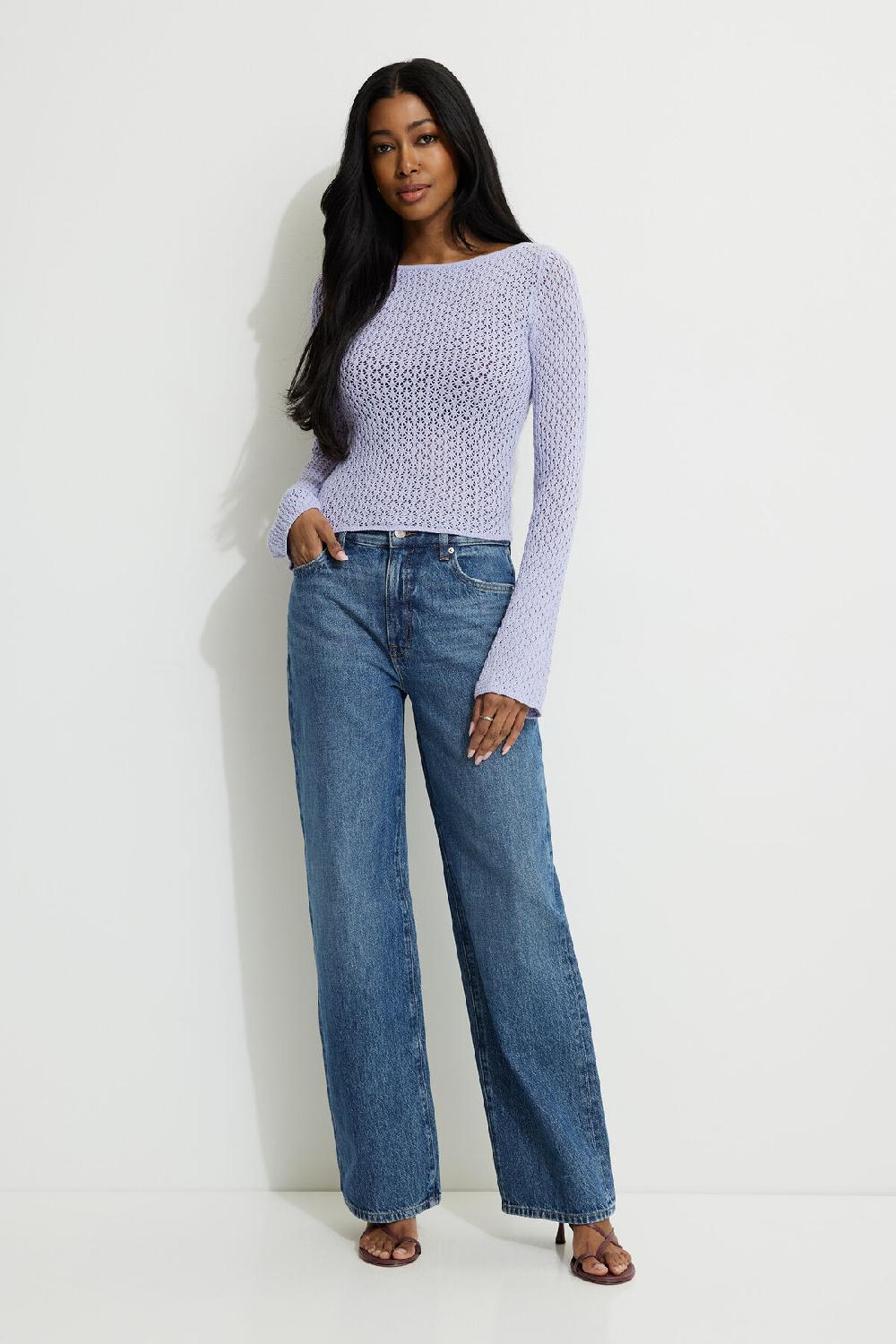 Dynamite Chandail Crocheté Carlina