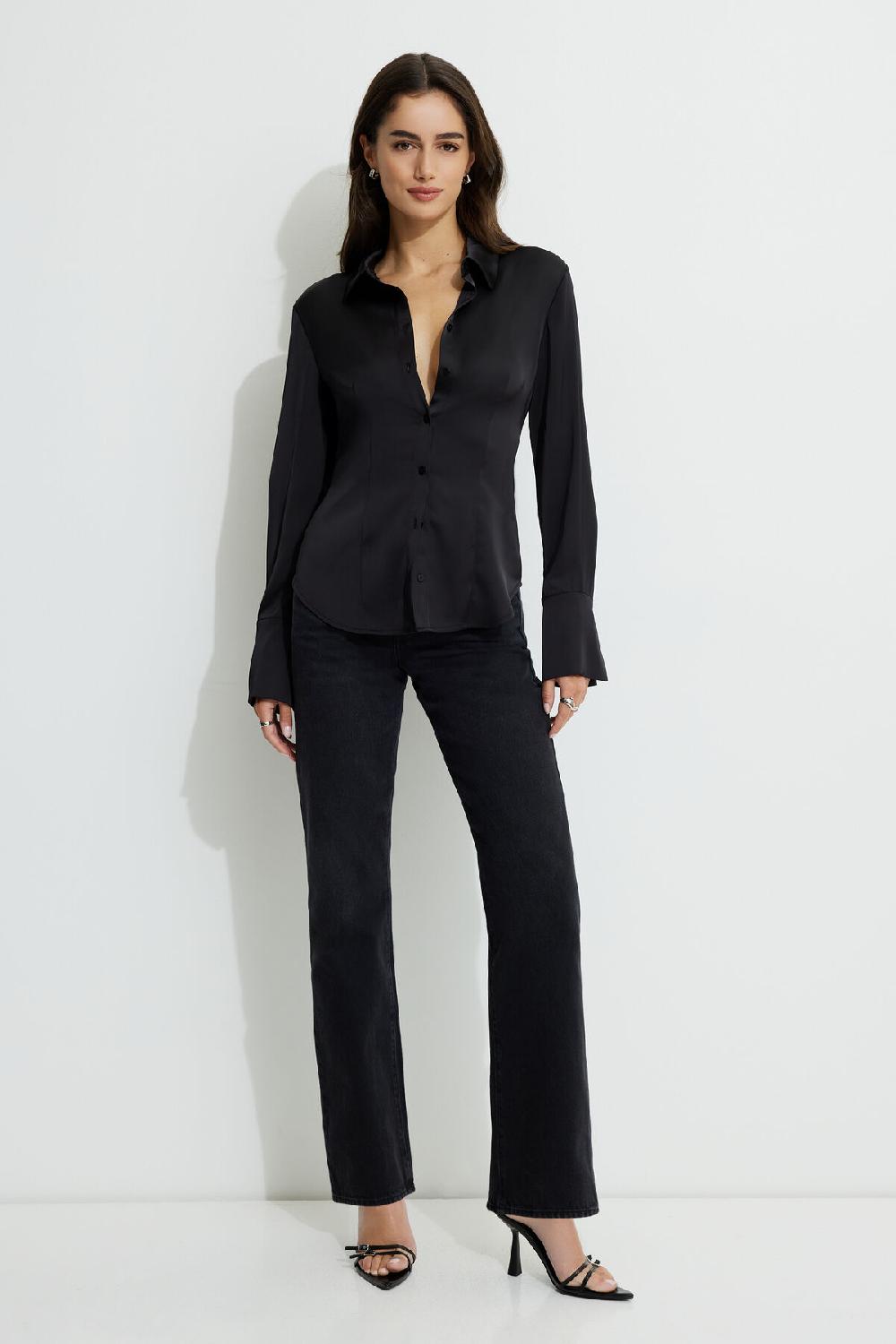 Dynamite Chemise Ajustée En Satin