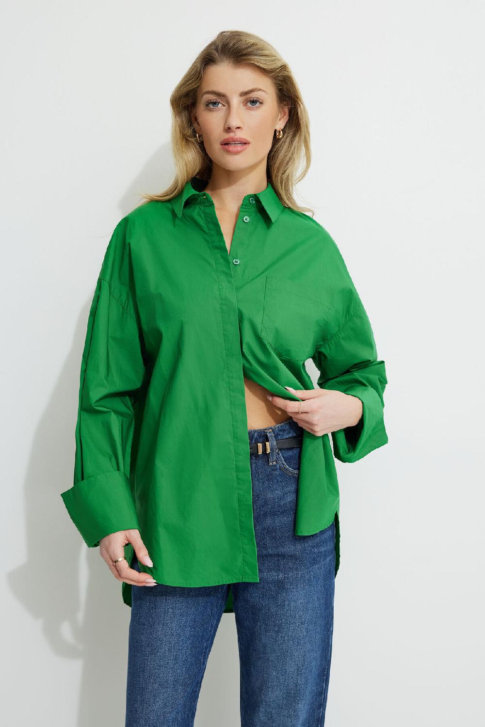 dynamite Chemise ample en popeline Monroe