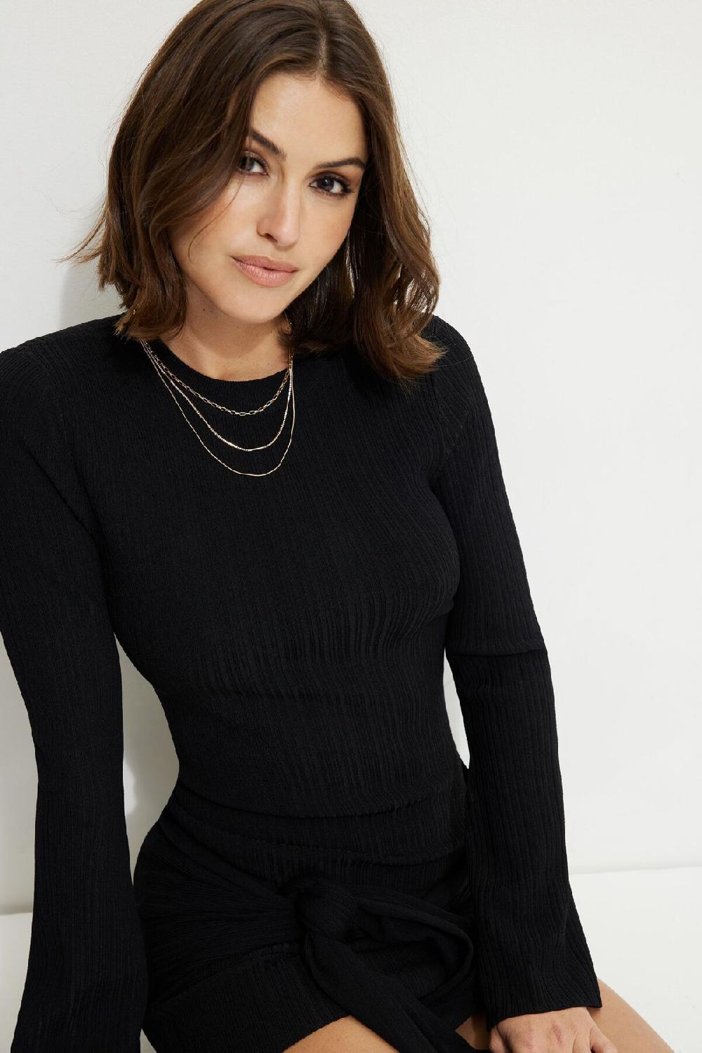 dynamite Ensemble de 3 colliers en chaîne délicate