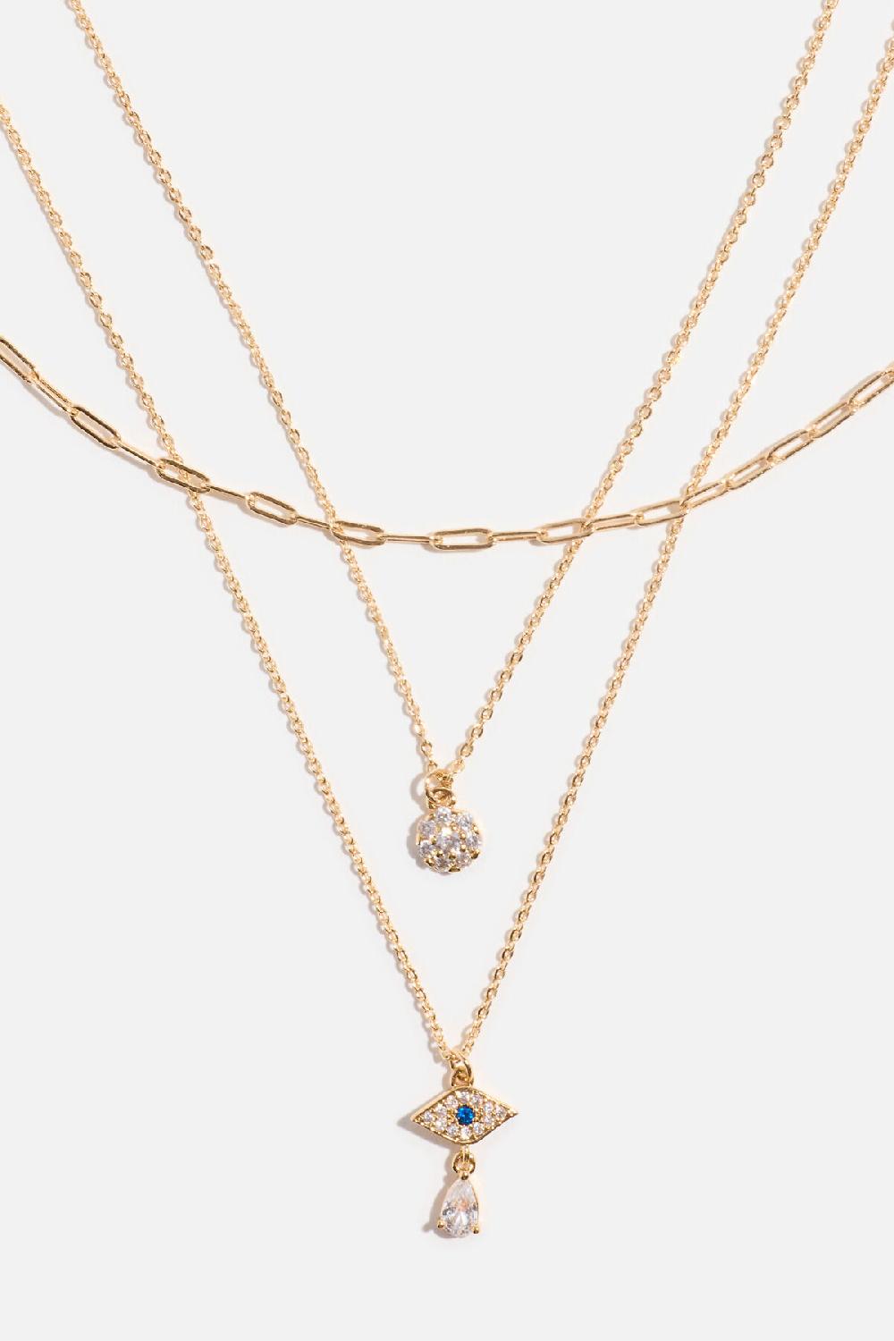 Dynamite Ensemble De 3 Colliers « Mauvais œil »