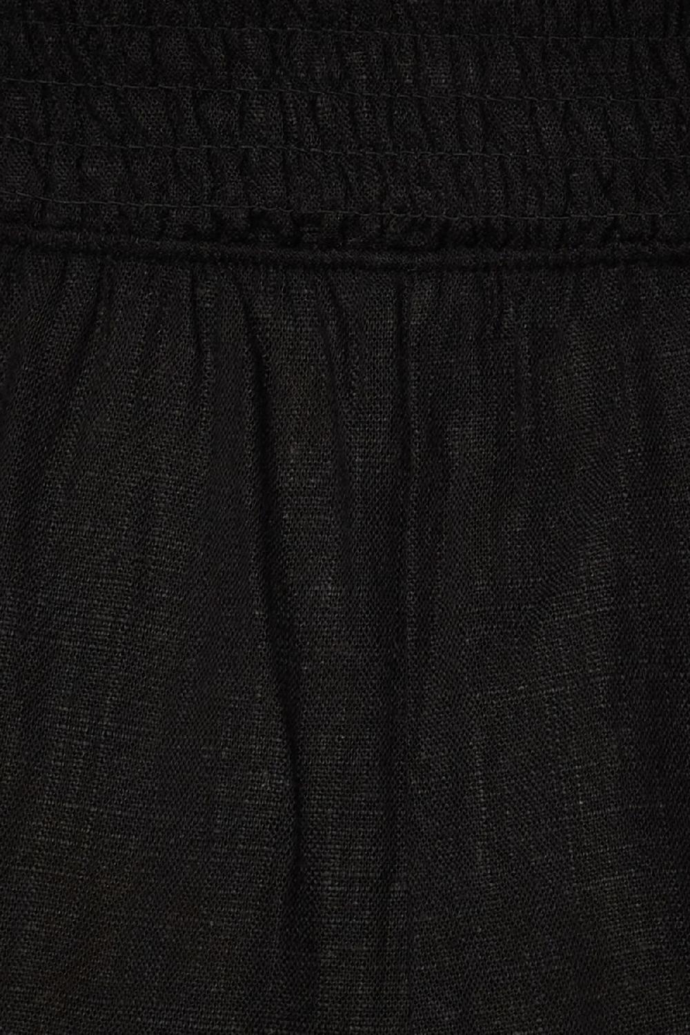 Dynamite Ensemble Une Pièce Tube Smocké En Lin