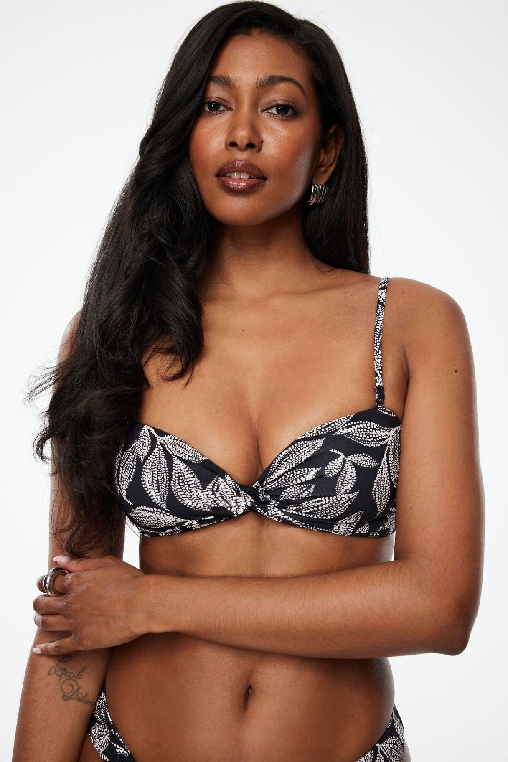 Dynamite Haut De Bikini Bandeau Torsadé