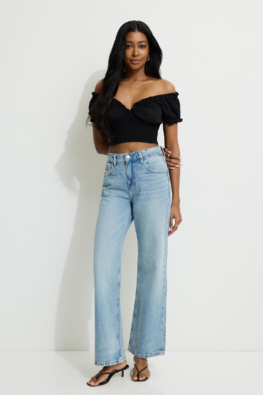 Dynamite Haut Smocké Delphine