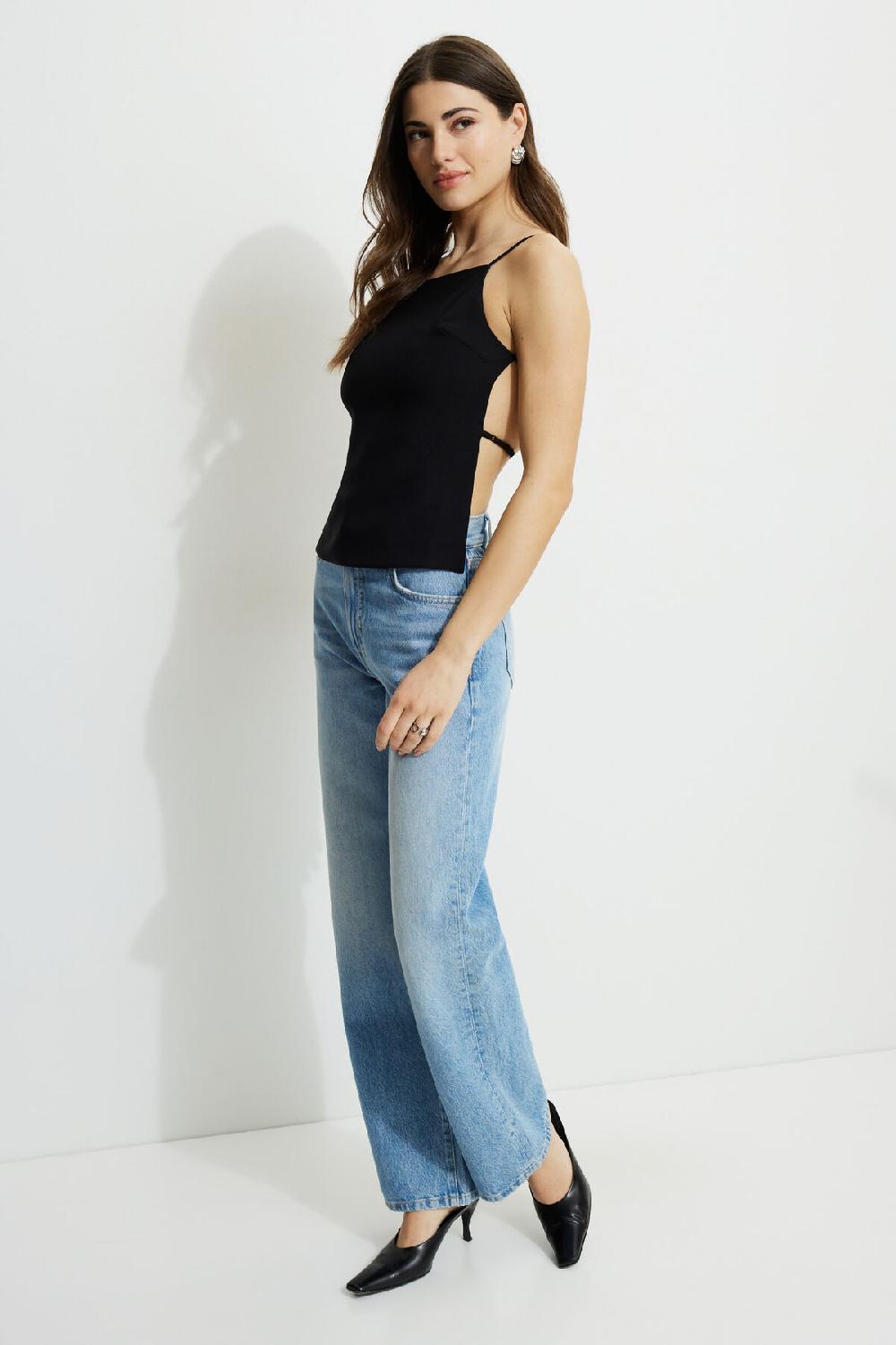 Dynamite Haut Style Tablier à Dos Ouvert