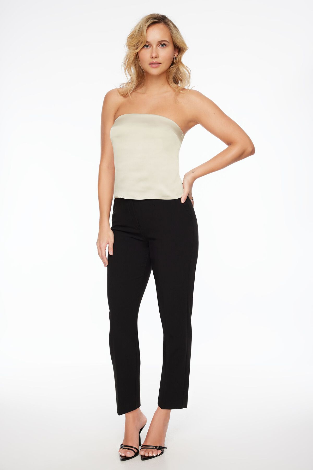 Dynamite Haut Tube En Satin