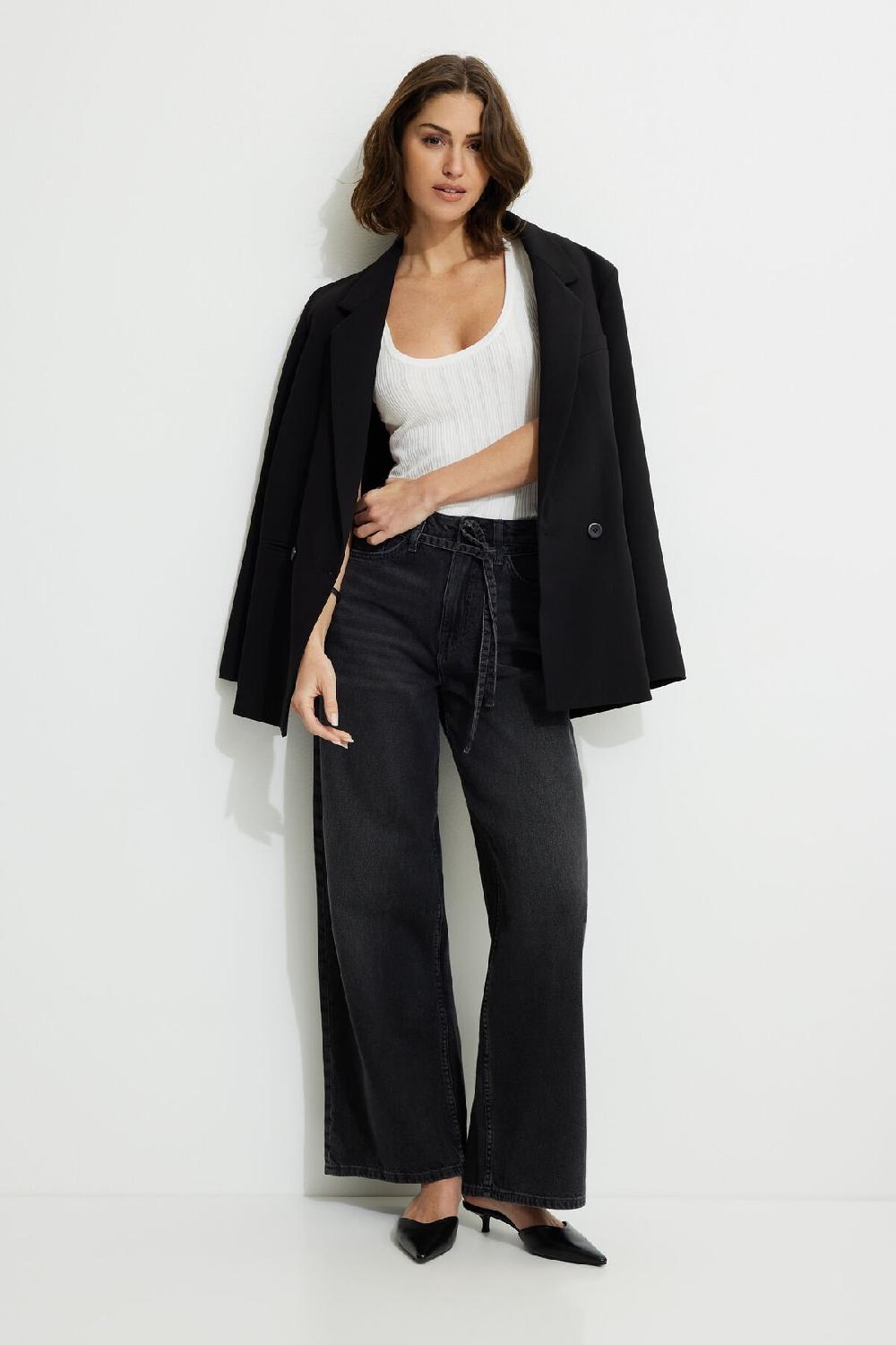 dynamite Jean à cordon ample